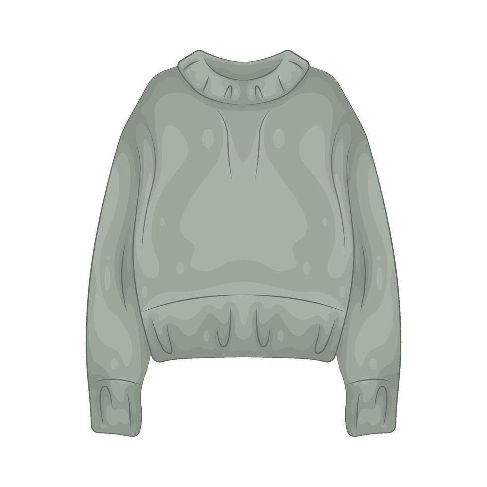 Illustration of sweater vector
