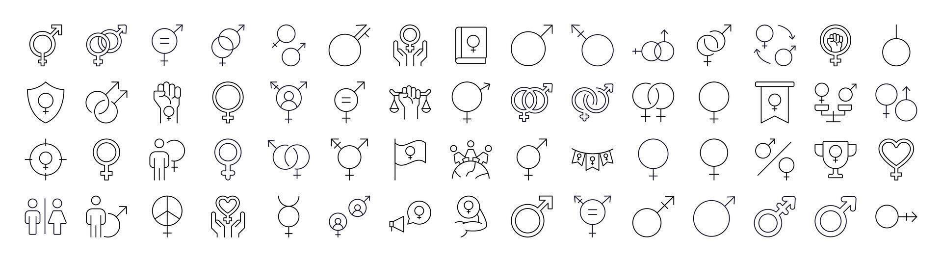 Energy, Battery, Charger Line Icon Set. Editable Stroke. Minimalistic Linear Pictogram for Design of Cards, Apps, Banners, Posts vector