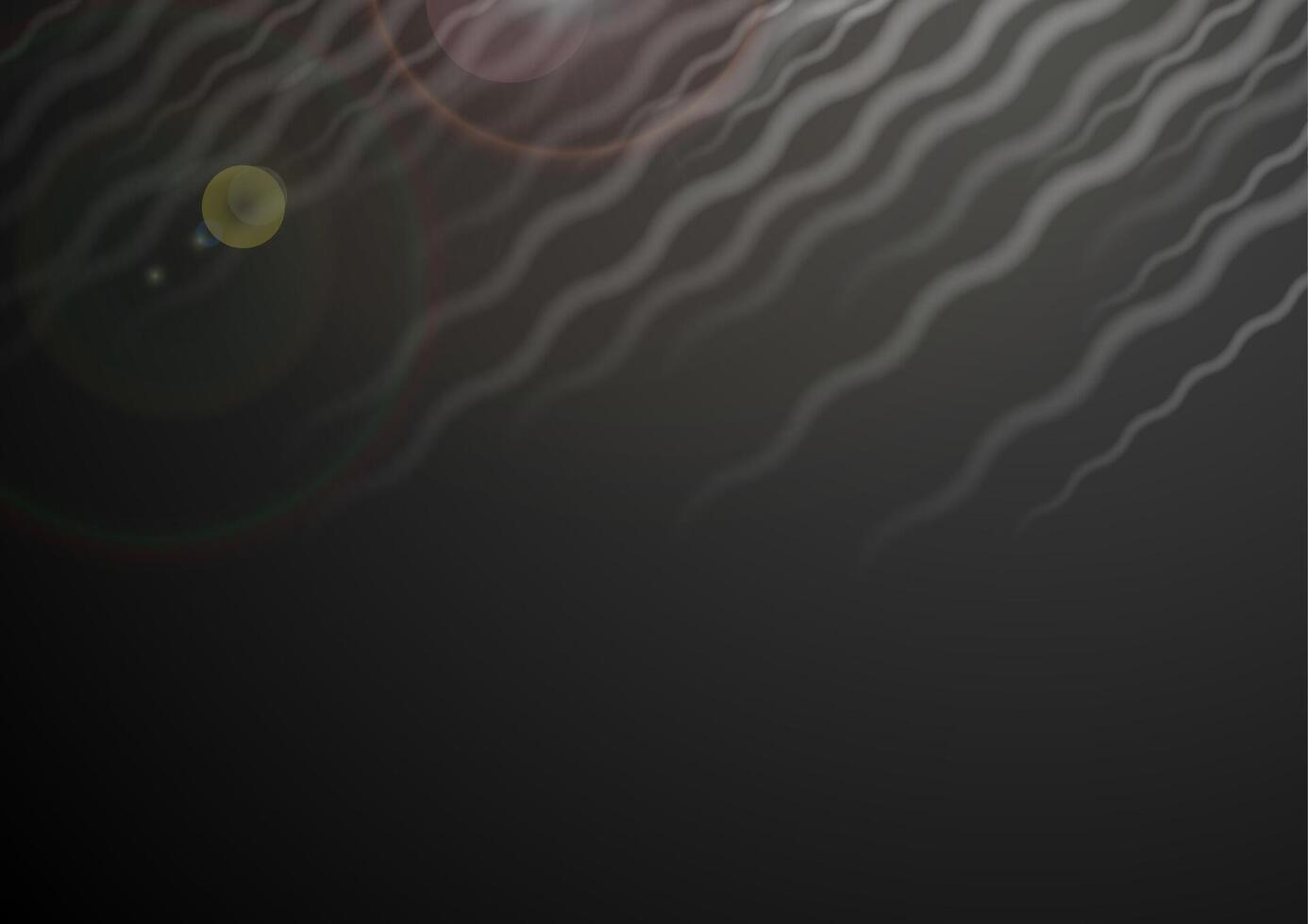Abstract dark wavy background vector