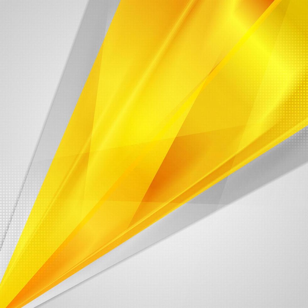Abstract bright orange background vector