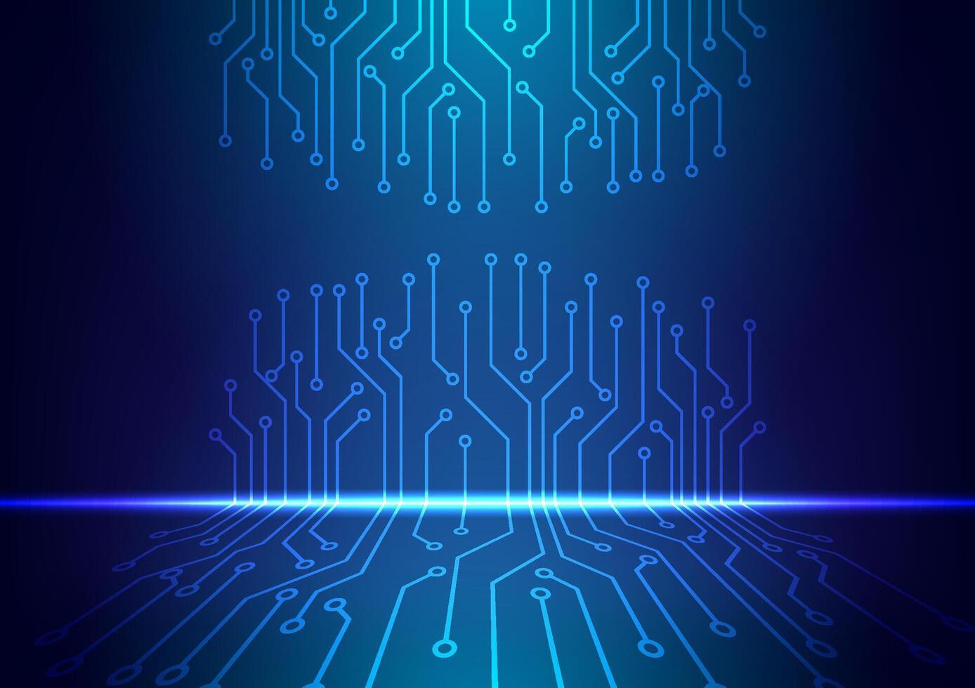 resumen digital tecnología antecedentes. circuito sistema y comunicación concepto. diseño para tecnología,digital, placa base,computadora,ingeniería,cibernética. vector