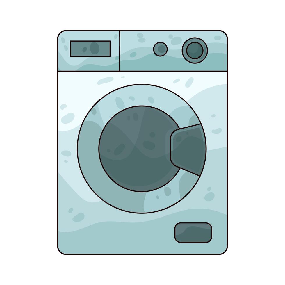 Illustration of washer vector