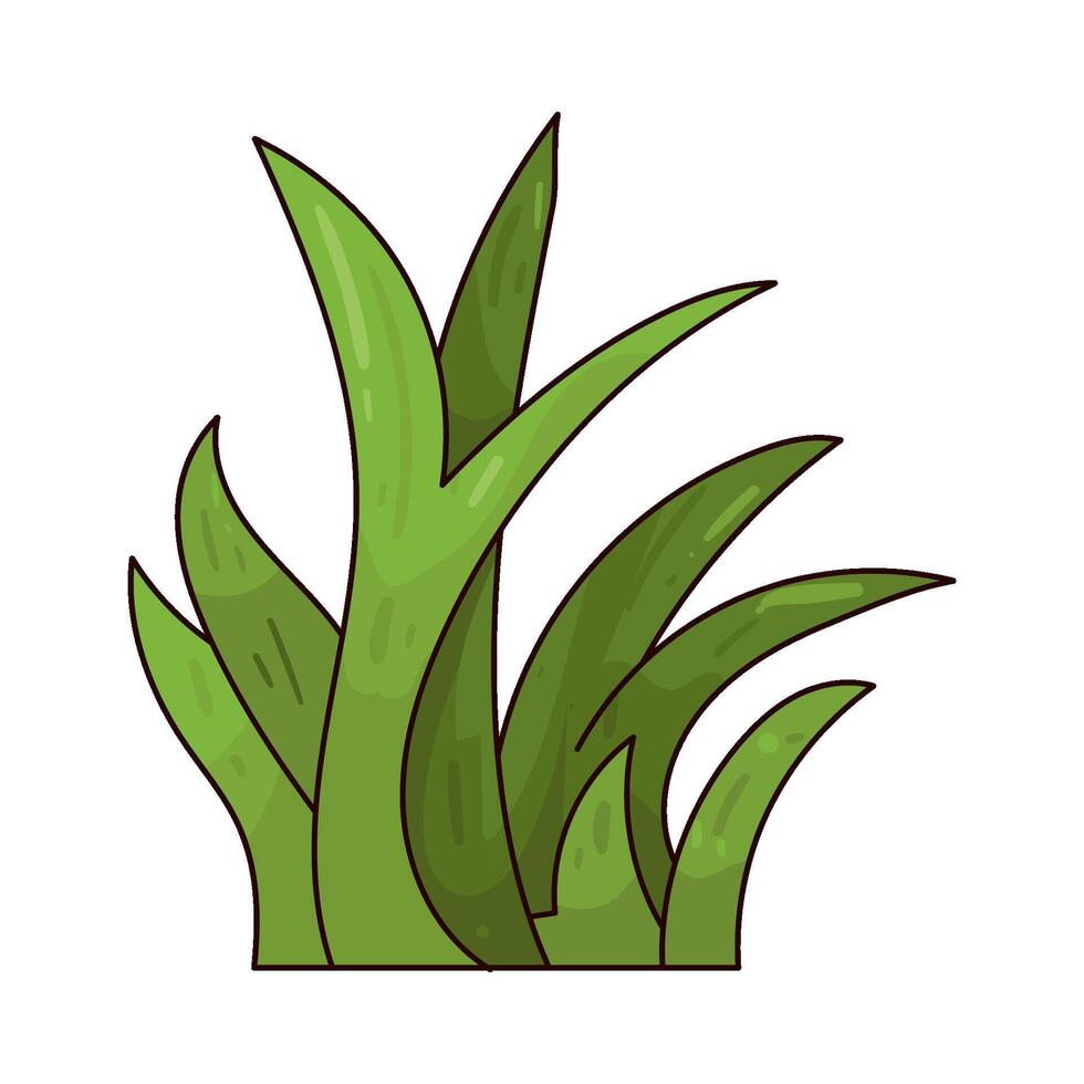 Illustration of grass vector