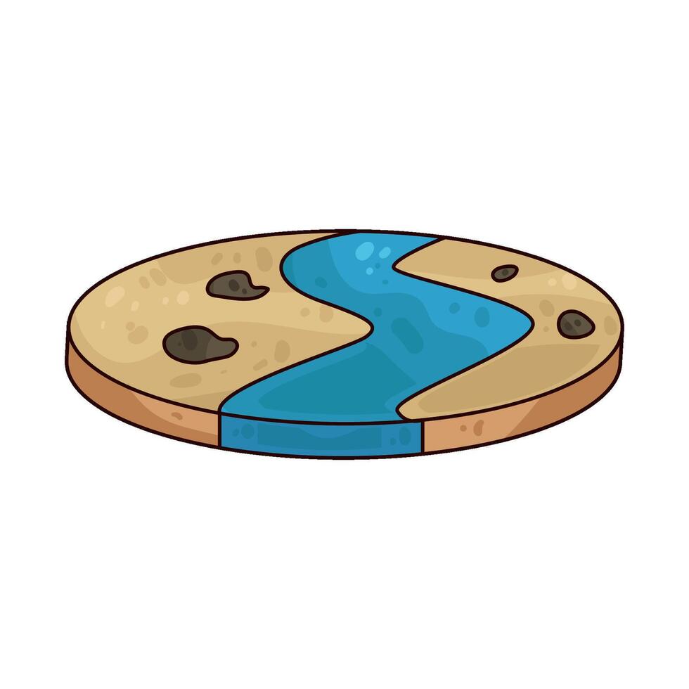 Illustration of River vector