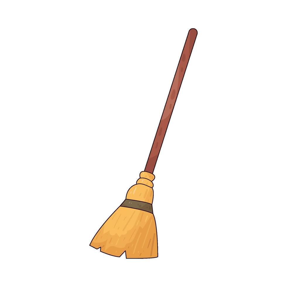 Illustration of Broom vector