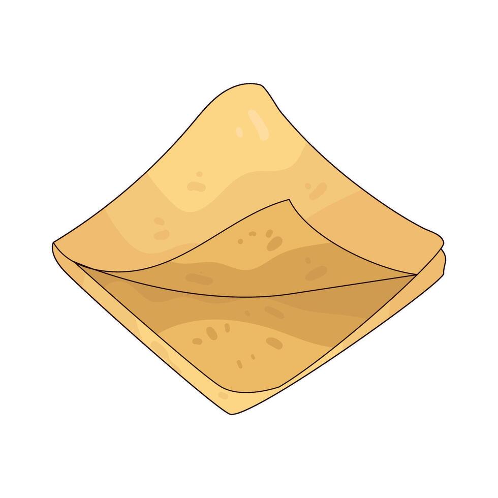 Illustration of Wipe cloth vector