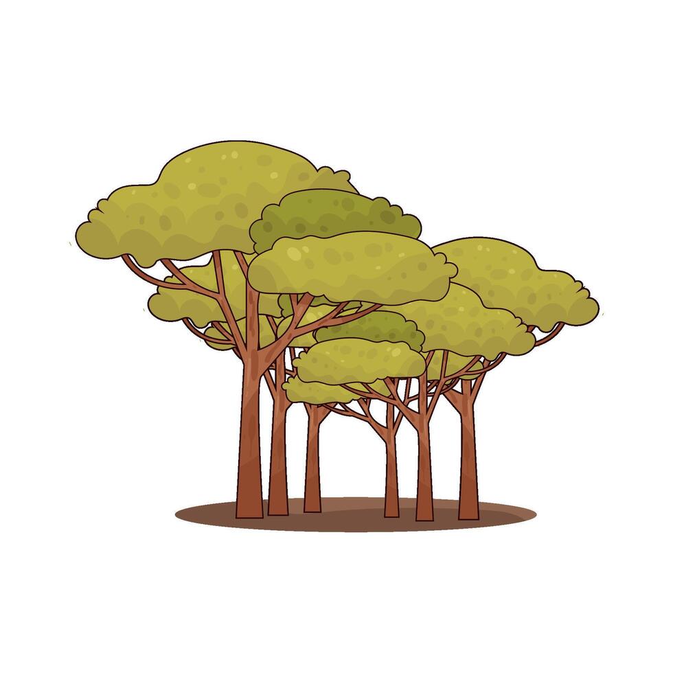 Illustration of Forest vector