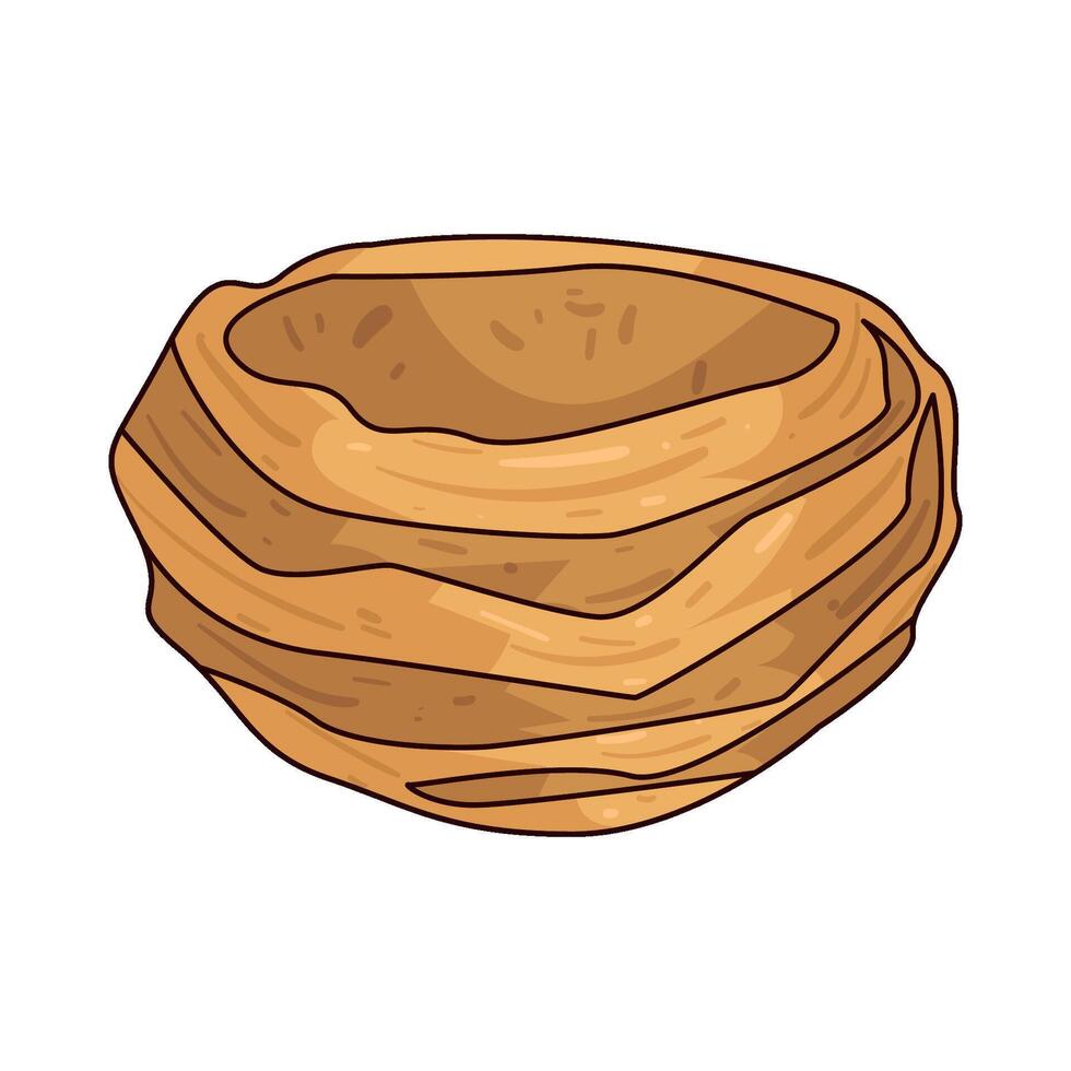 Illustration of Bird nest vector