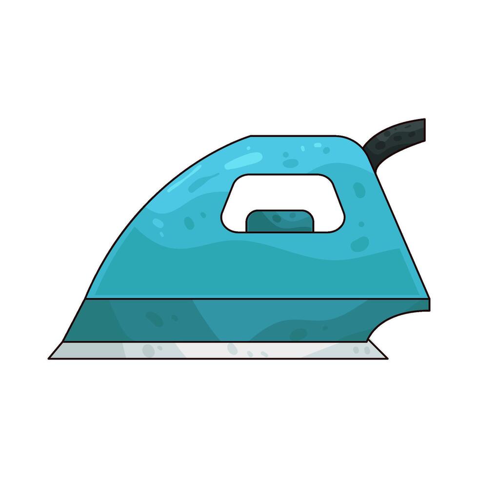 Illustration of iron vector