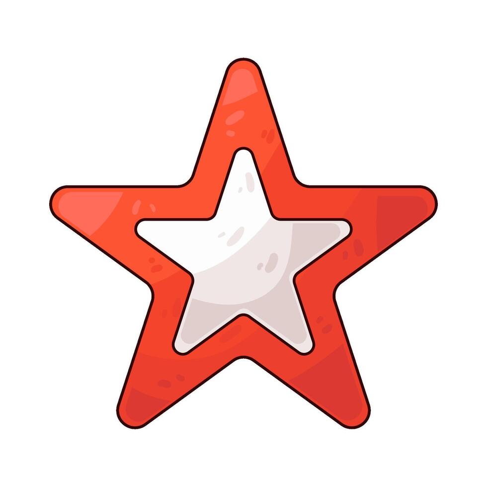Illustration of Lone Star vector