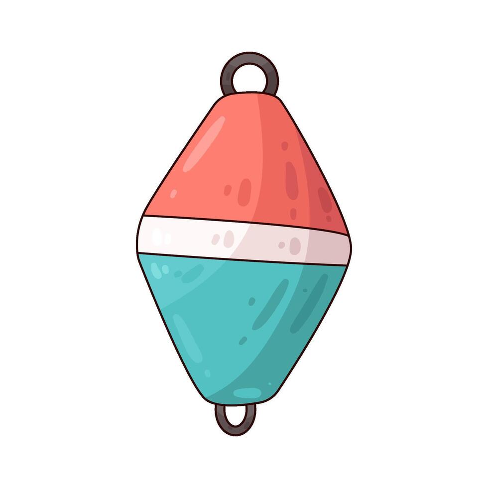 Illustration of Fishing float vector
