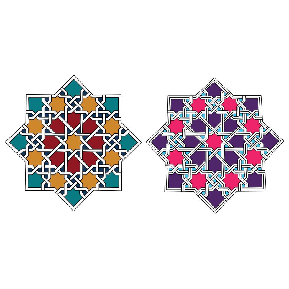 Traditional Patterns of Ankara, Turkey vector