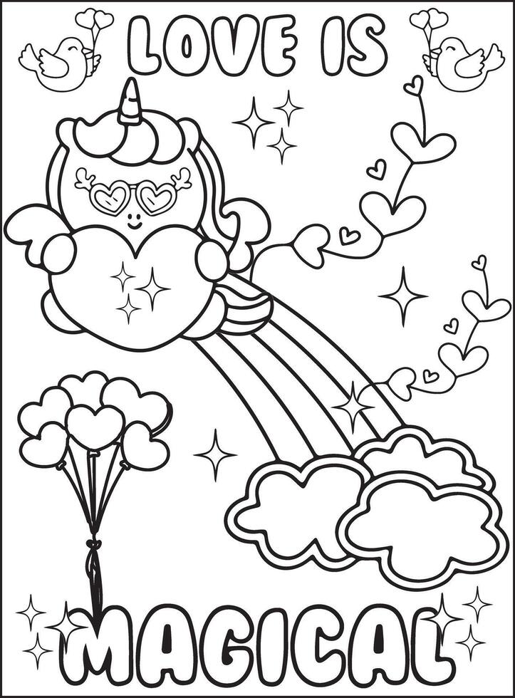 love is magical vector
