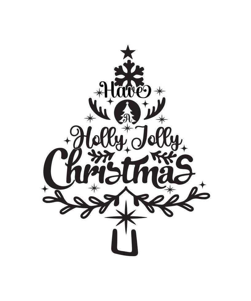 have a holy jolly Christmas worksheet vector