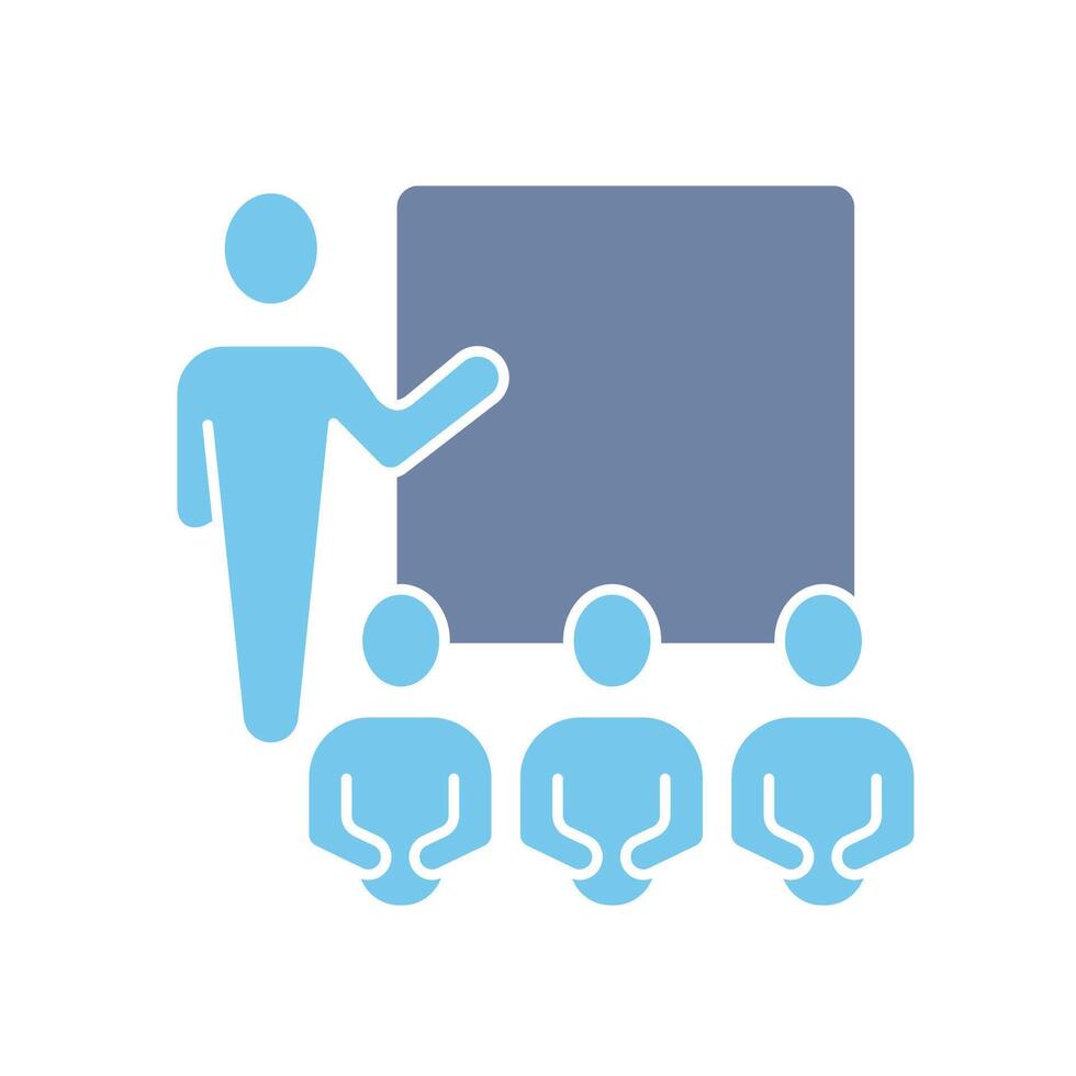 training concept line icon. Simple element illustration. training concept outline symbol design. vector