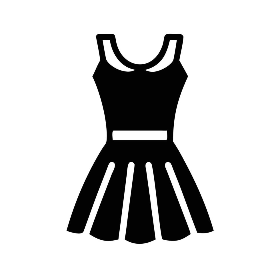 peplum dress icon, dress icon, clothing icon vector