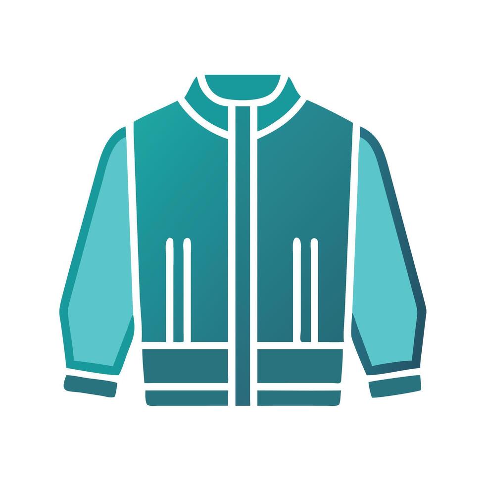 bomber jacket icon, dress icon, clothing icon vector