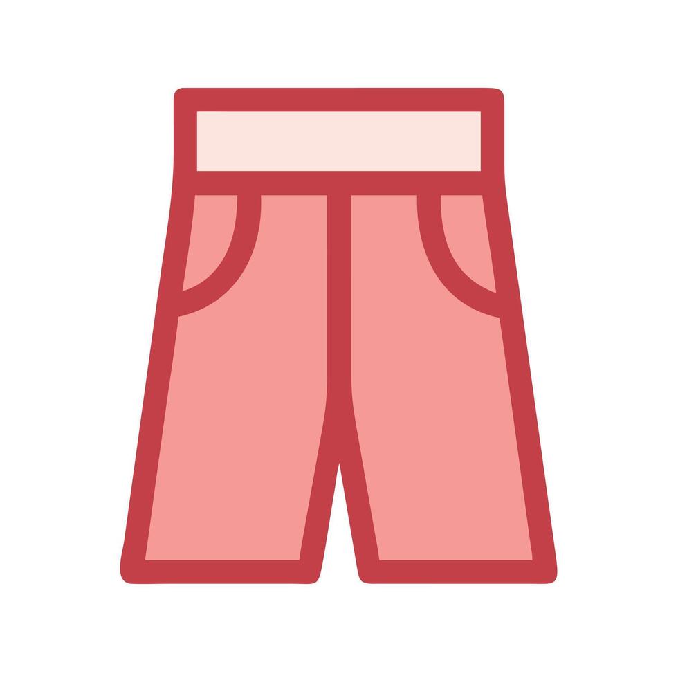 culottes icon, dress icon, clothing icon vector