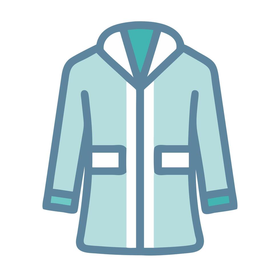 coat icon, dress icon, clothing icon vector