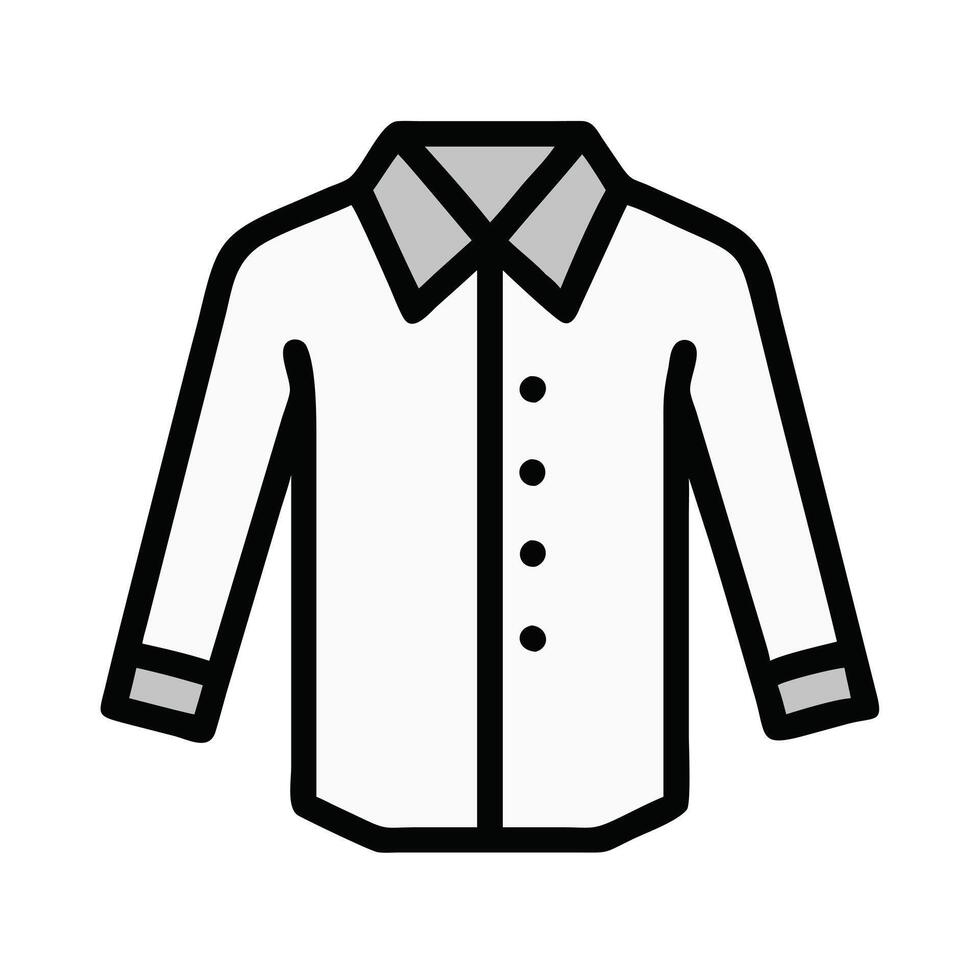 dress shirt icon, dress icon, clothing icon vector