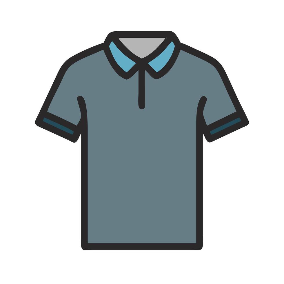 polo shirt icon, dress icon, clothing icon vector