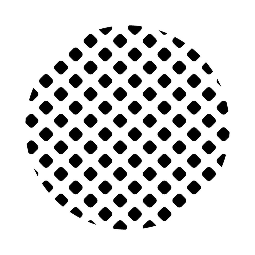 Chinese Circle With Asian Pattern Square Stamping vector