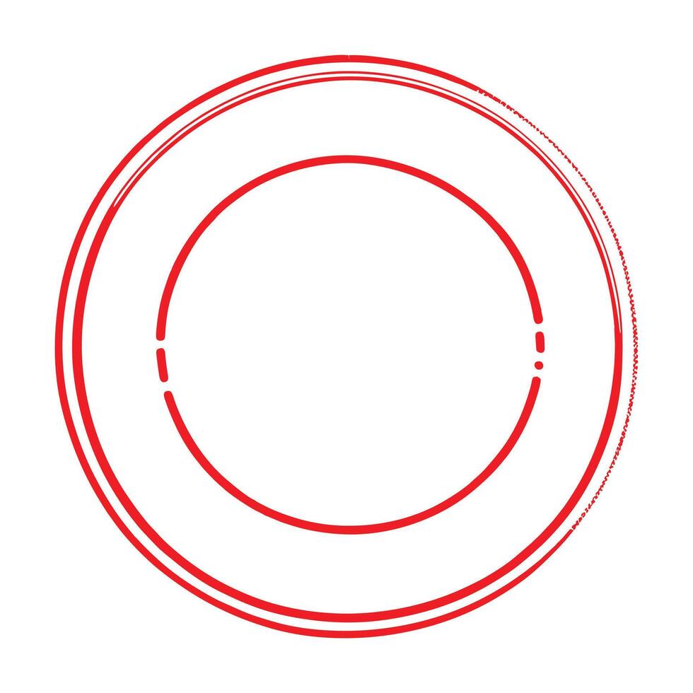 Round and Rectangular Stamp Pack vector