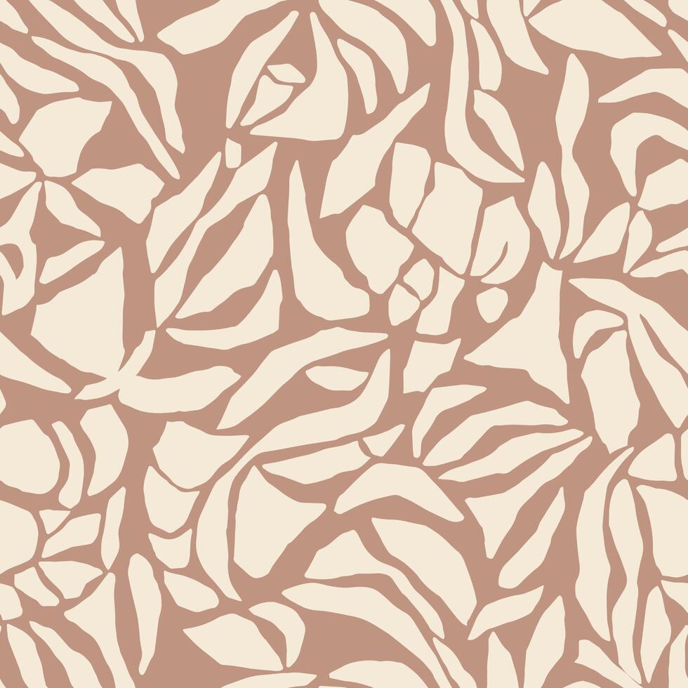 Abstract shape illustration seamless repeat pattern digital artwork vector