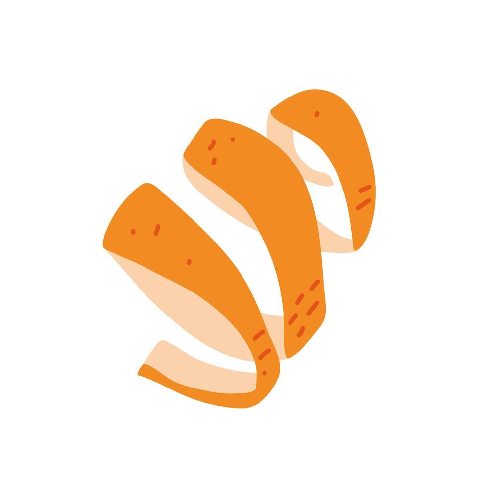Illustration of orange salmon sashimi slices artistically arranged on a white background vector