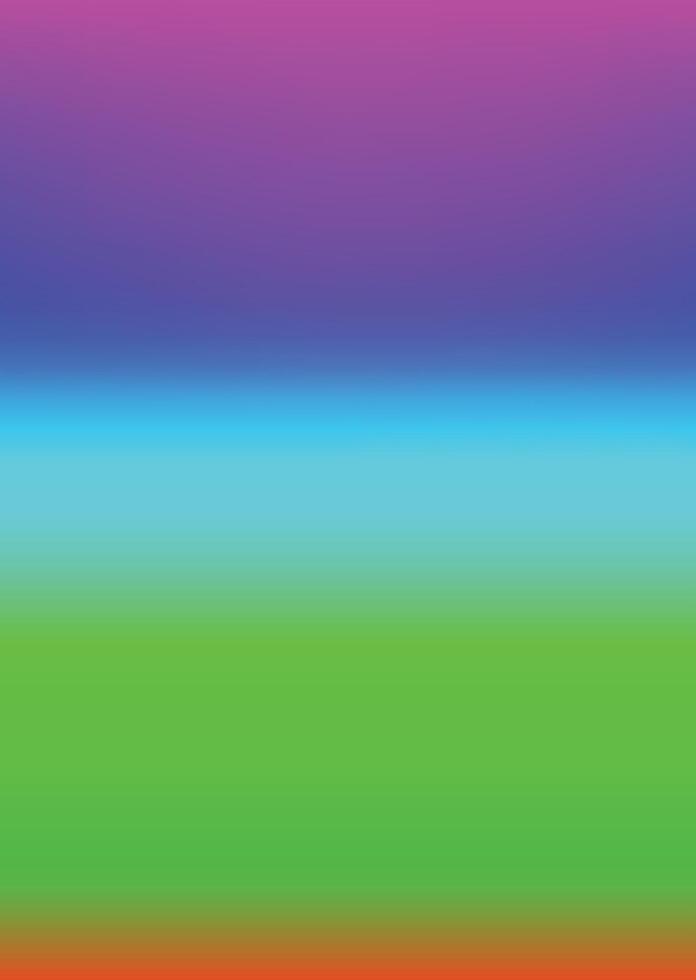 Abstract, blurry background featuring a defocused rainbow gradient. Perfect for artistic posters, wallpapers, or graphic designs. vector