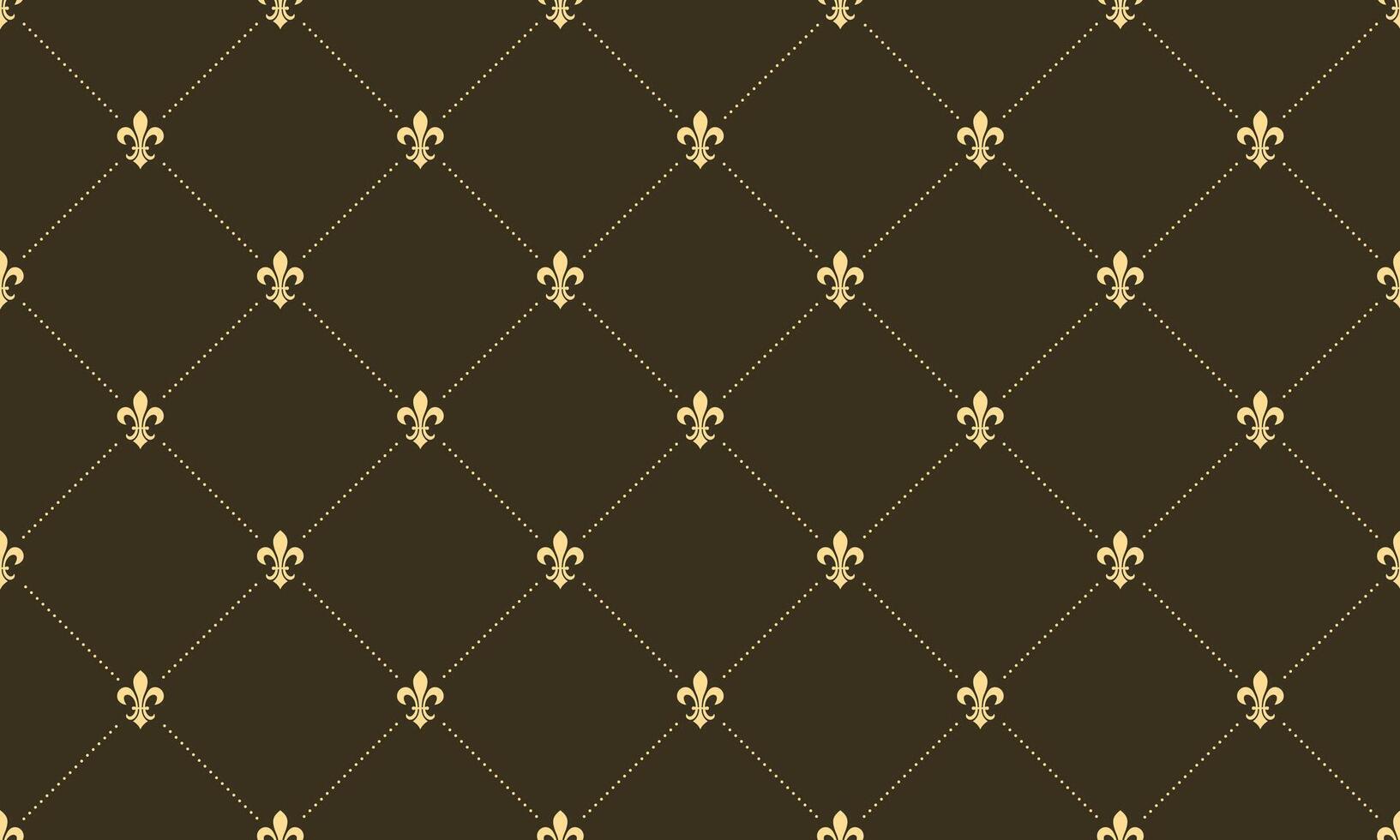 Antique curl of classical sparse. Trendy endless of french quality. Beige old a trendy retro. vector