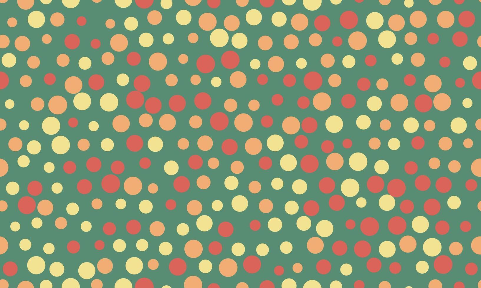Round spotted pattern with geometric repetition. Ideal for fabric prints, poster backgrounds, and abstract wallpaper designs with trendy circles. vector