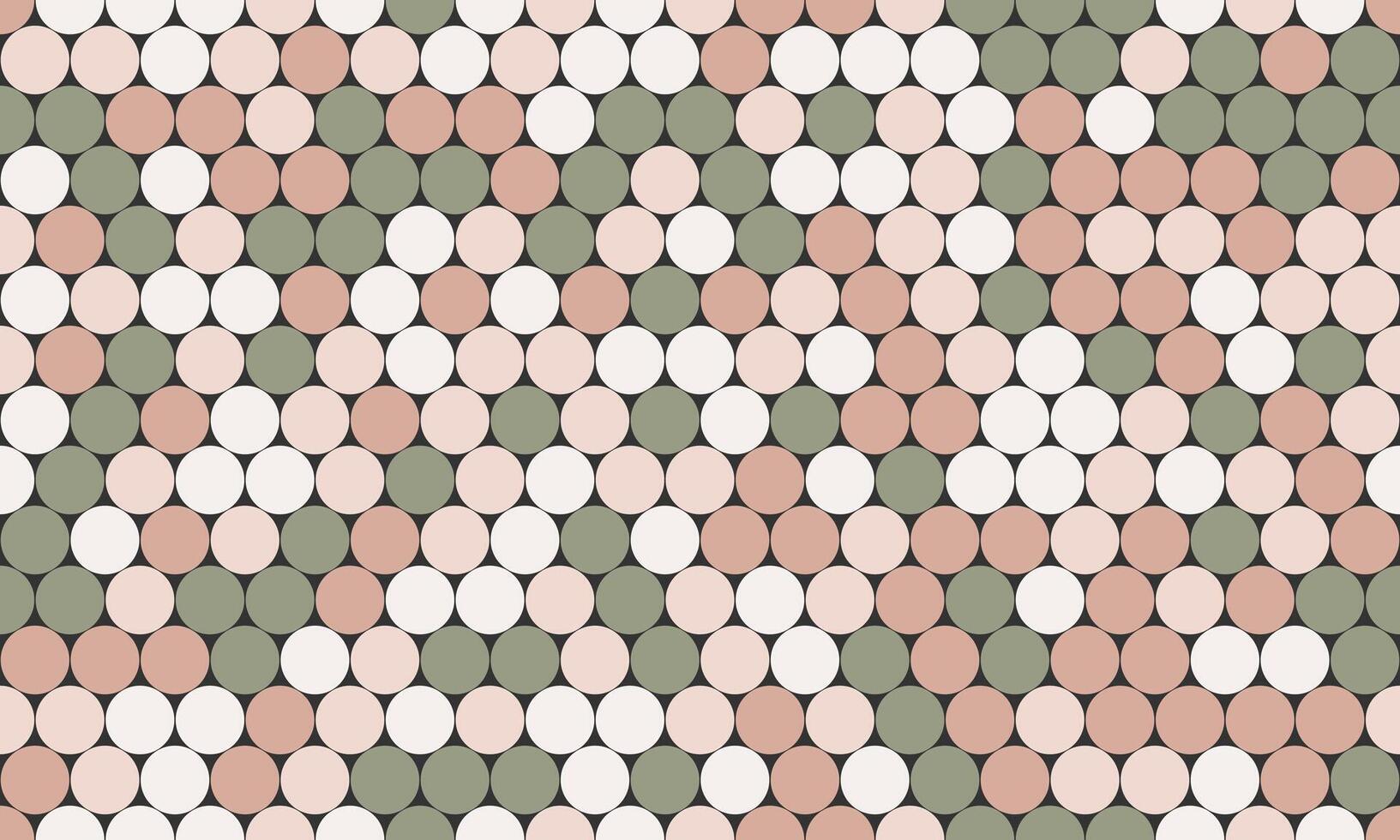 Polka dot with a repeating round spot pattern. Perfect for seamless textile prints, trendy wallpapers, and abstract geometric poster backgrounds. vector
