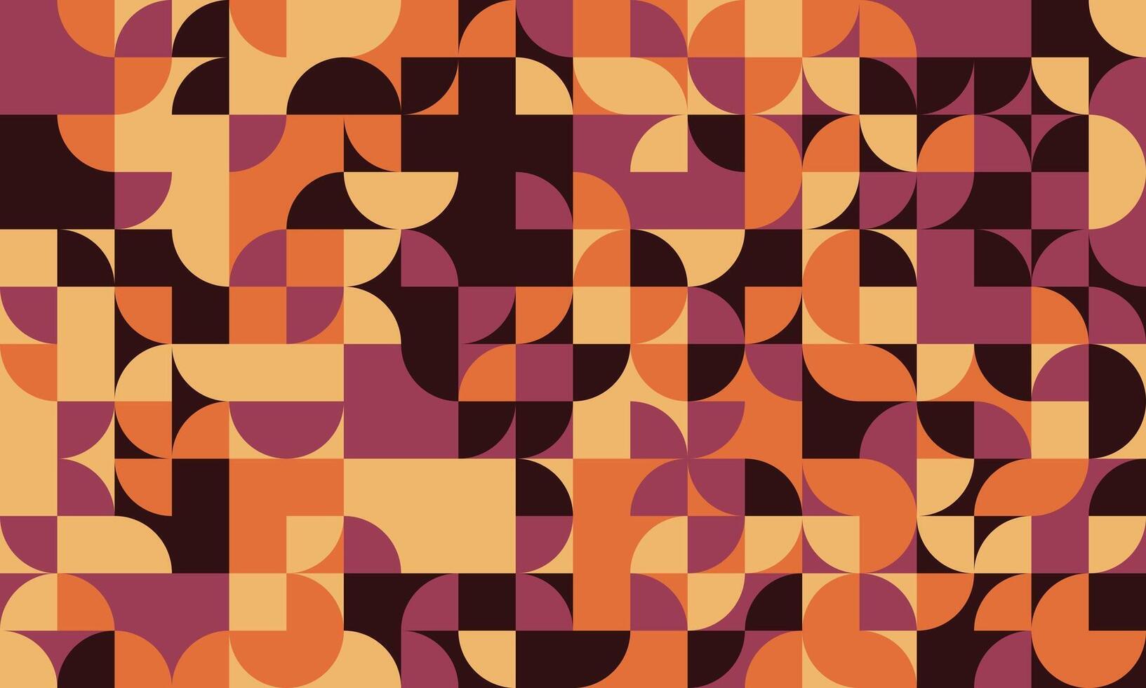 Geometric pattern featuring minimal shapes and seamless design. Great for abstract backgrounds, trendy posters, or textile prints. Modern and artistic simplicity. vector