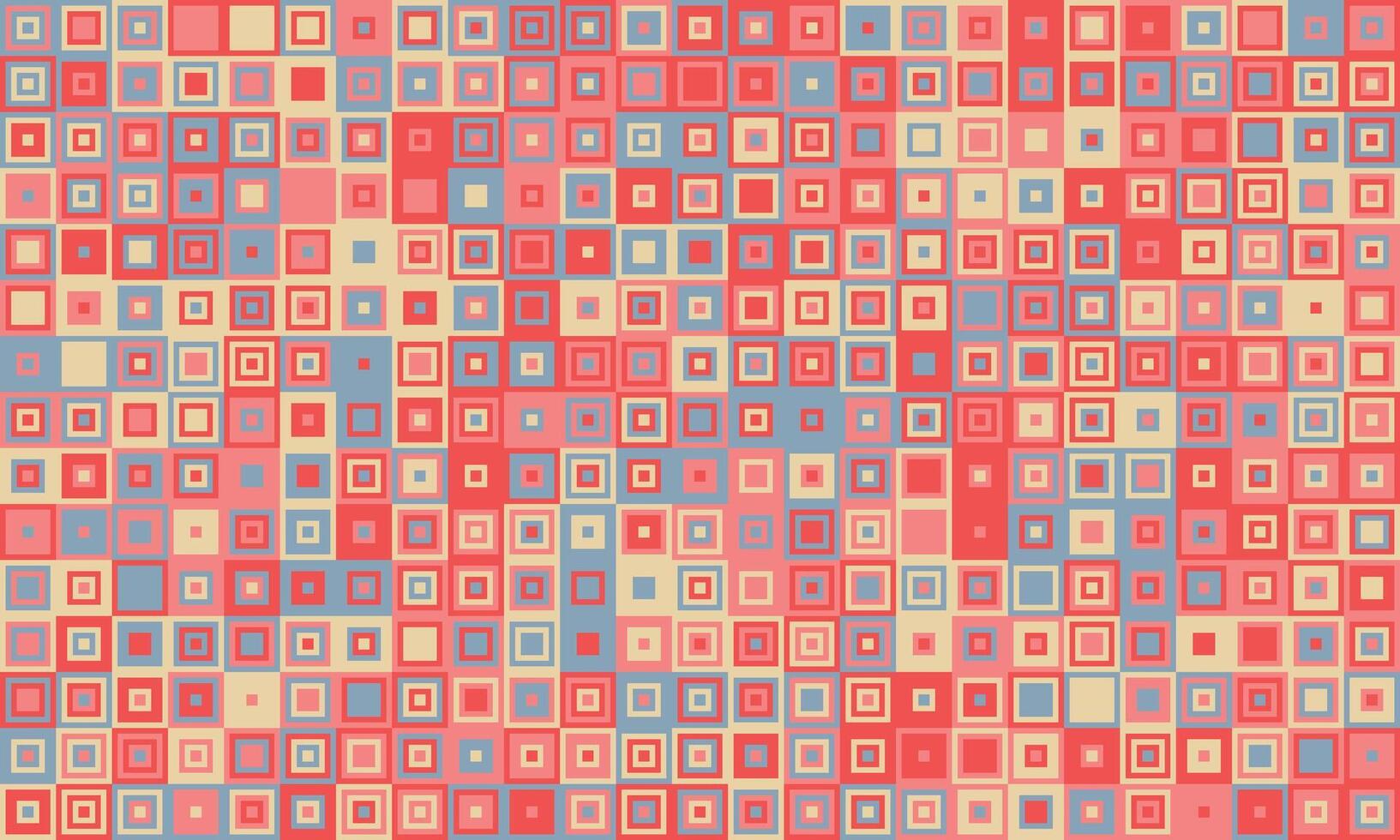 Colorful geometric grid pattern with minimal structure. Ideal for posters, creative materials, or textured backgrounds with a trendy, elegant touch. vector
