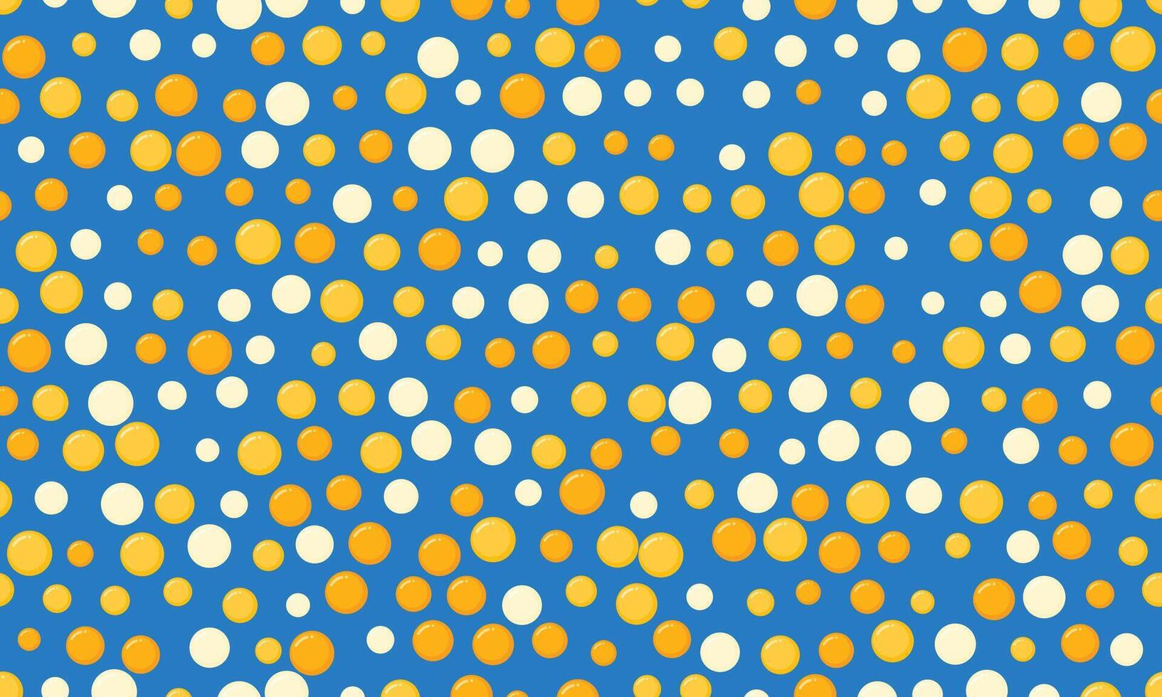 Seamless spotted pattern with abstract circles, perfect for textile prints, wallpaper, or creative geometric posters. Trendy polka dot design for modern backgrounds. vector
