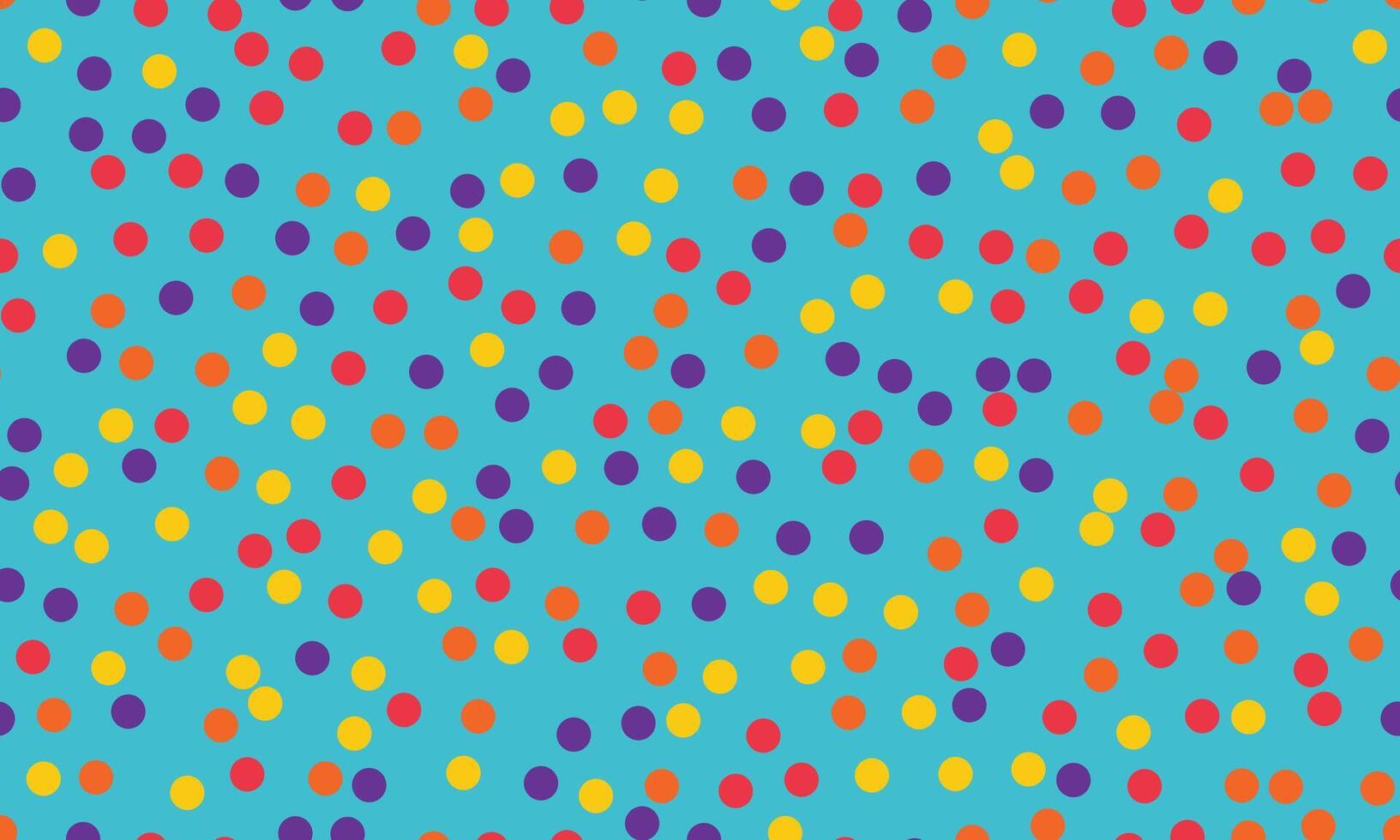 dotted pattern with colorful geometric circles. Perfect for textile, seamless wallpapers, and trendy abstract backgrounds for modern design. vector