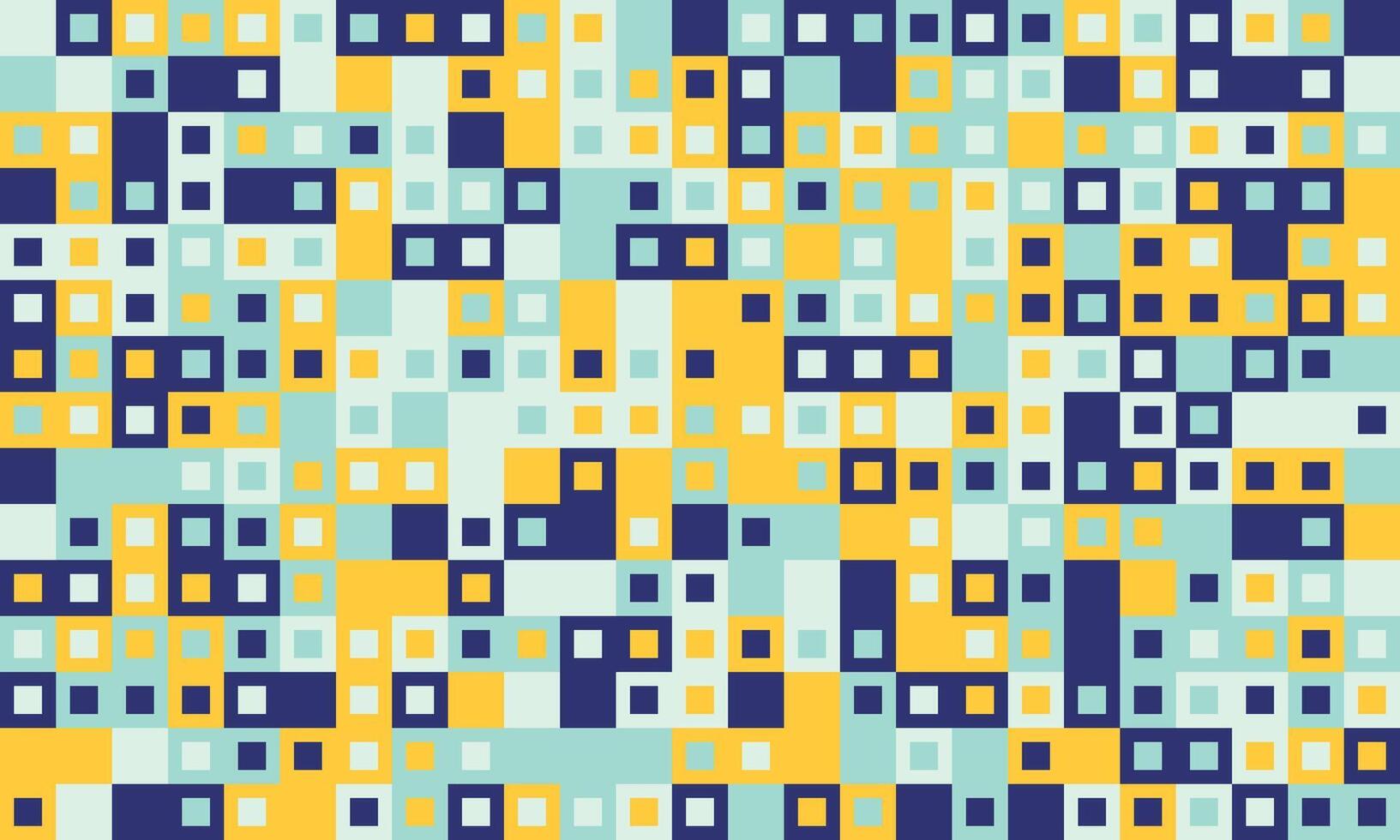 Colorful geometric grid pattern with minimal structure. Ideal for posters, creative materials, or textured backgrounds with a trendy, elegant touch. vector