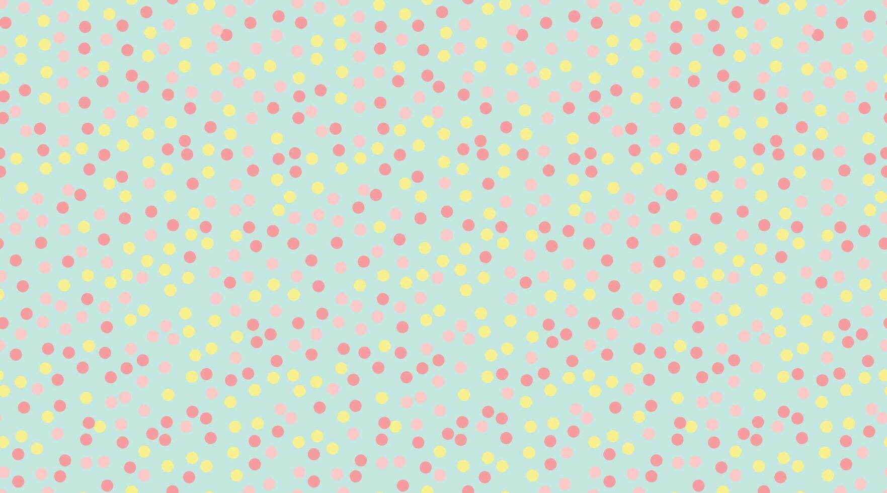 Seamless polka dot with geometric circles, perfect for fabric prints, posters, or abstract backgrounds. Trendy pattern for wallpapers and textile designs. vector