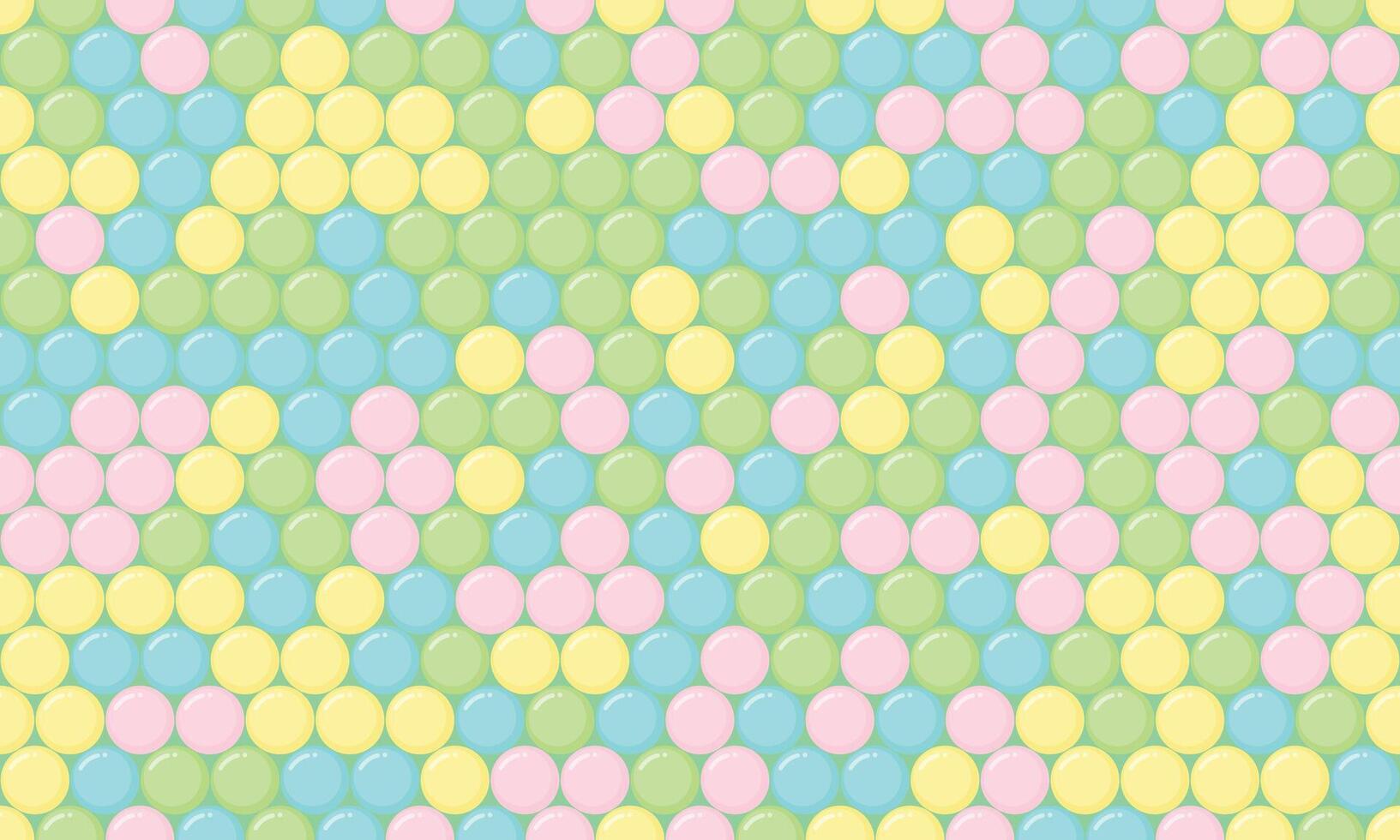 Round dotted pattern with geometric simplicity. Ideal for textile fabrics, wallpaper, or poster prints. Abstract design for seamless backgrounds. vector