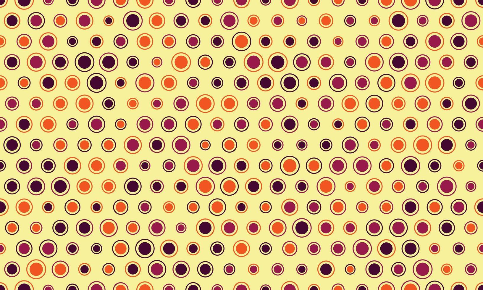 Polka dot design with a minimalist round shape pattern. Ideal for trendy fabric prints, wallpapers, and poster backgrounds with a simple geometric touch. vector