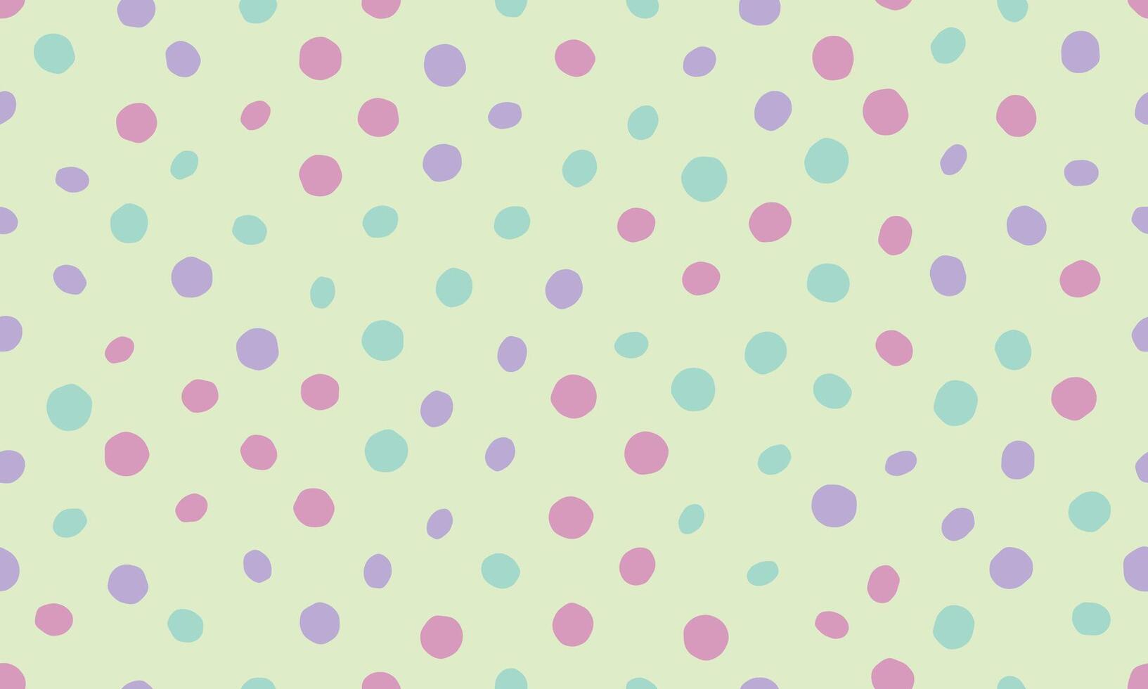 Seamless spotted pattern with abstract circles, perfect for textile prints, wallpaper, or creative geometric posters. Trendy polka dot design for modern backgrounds. vector