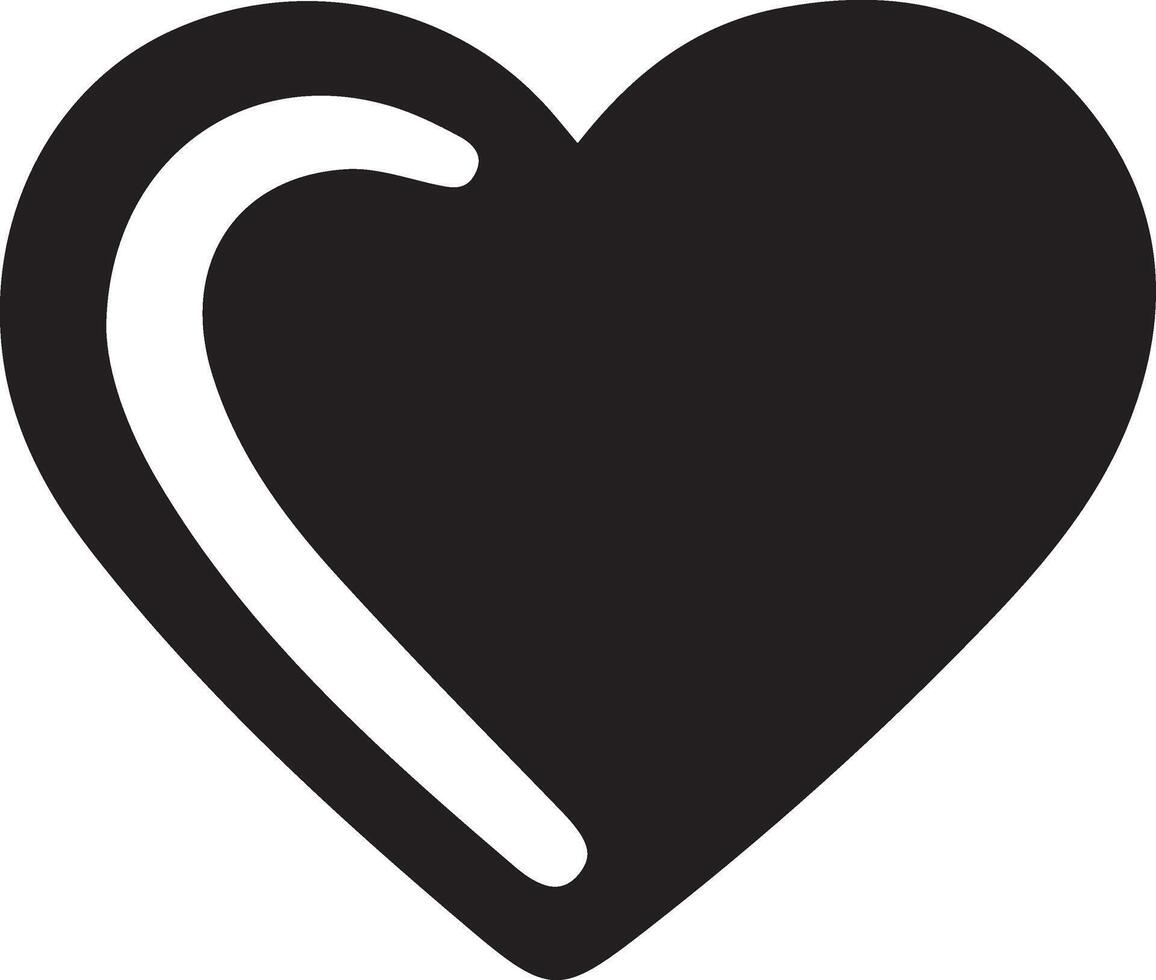 Heart icon illustration vector