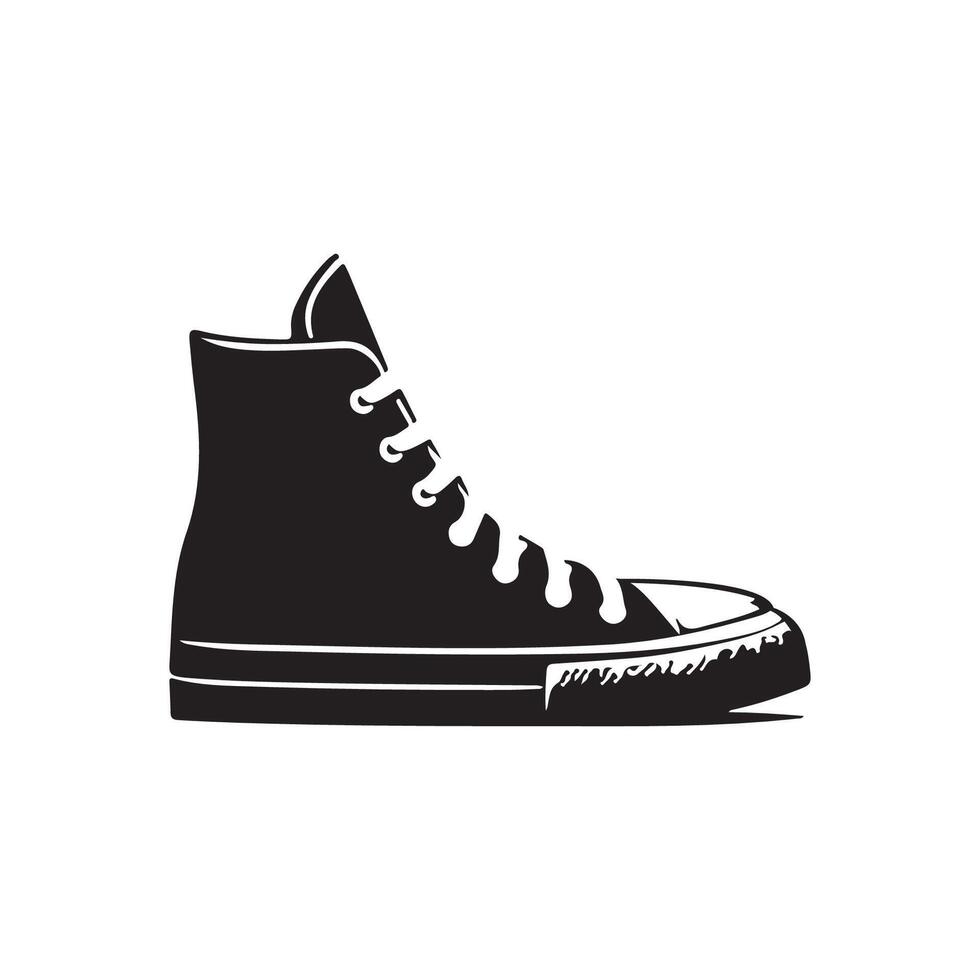Shoes Men Footwear Sneaker Street Urban vector