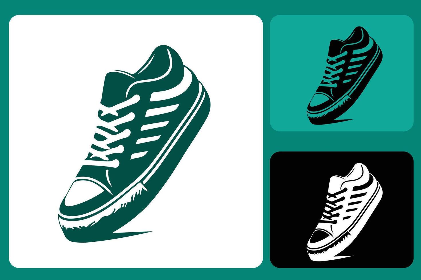 sneakers, walk cycle, isolated shoes, character foot vector