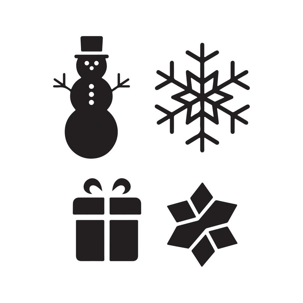 christmas theme icon arts and design vector