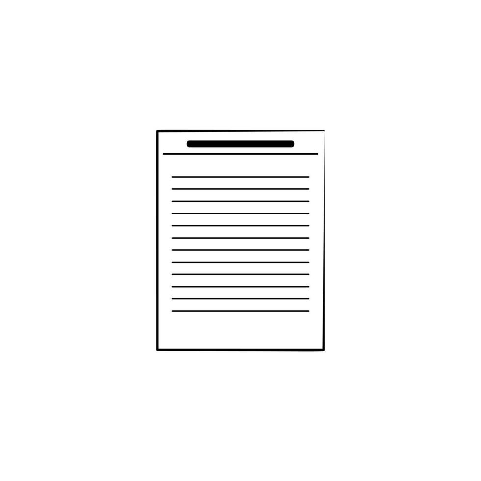 Document icon in flat color style. Checklist document check mark. Clipboard illustration design Illustration. Graphic design template elements with application UI themes vector