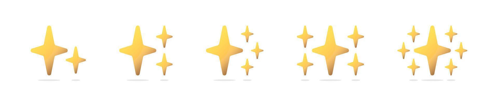 Star icons. stars. Sparkle star icons. Sparkles icons. Stars sparkles . Stars illustration vector