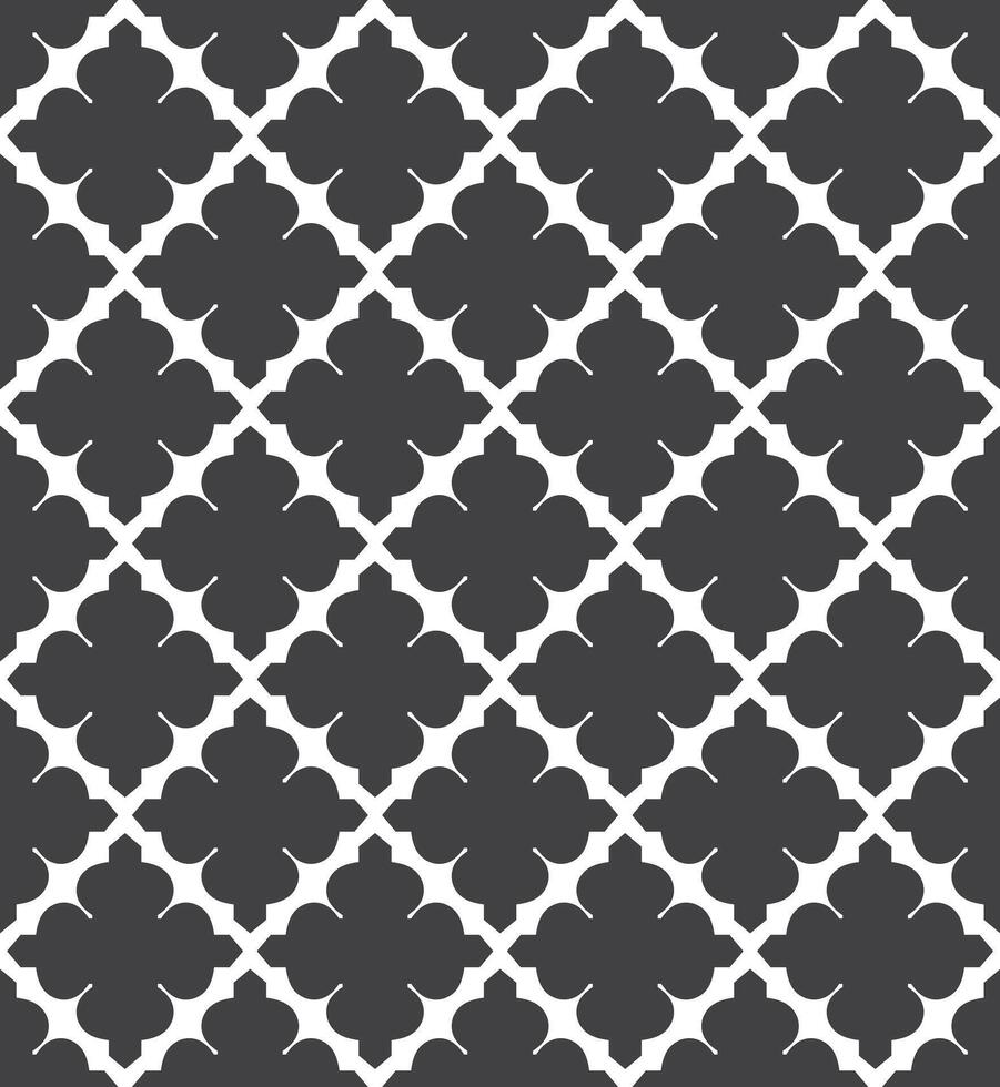 ornament template black and white abtract background vector