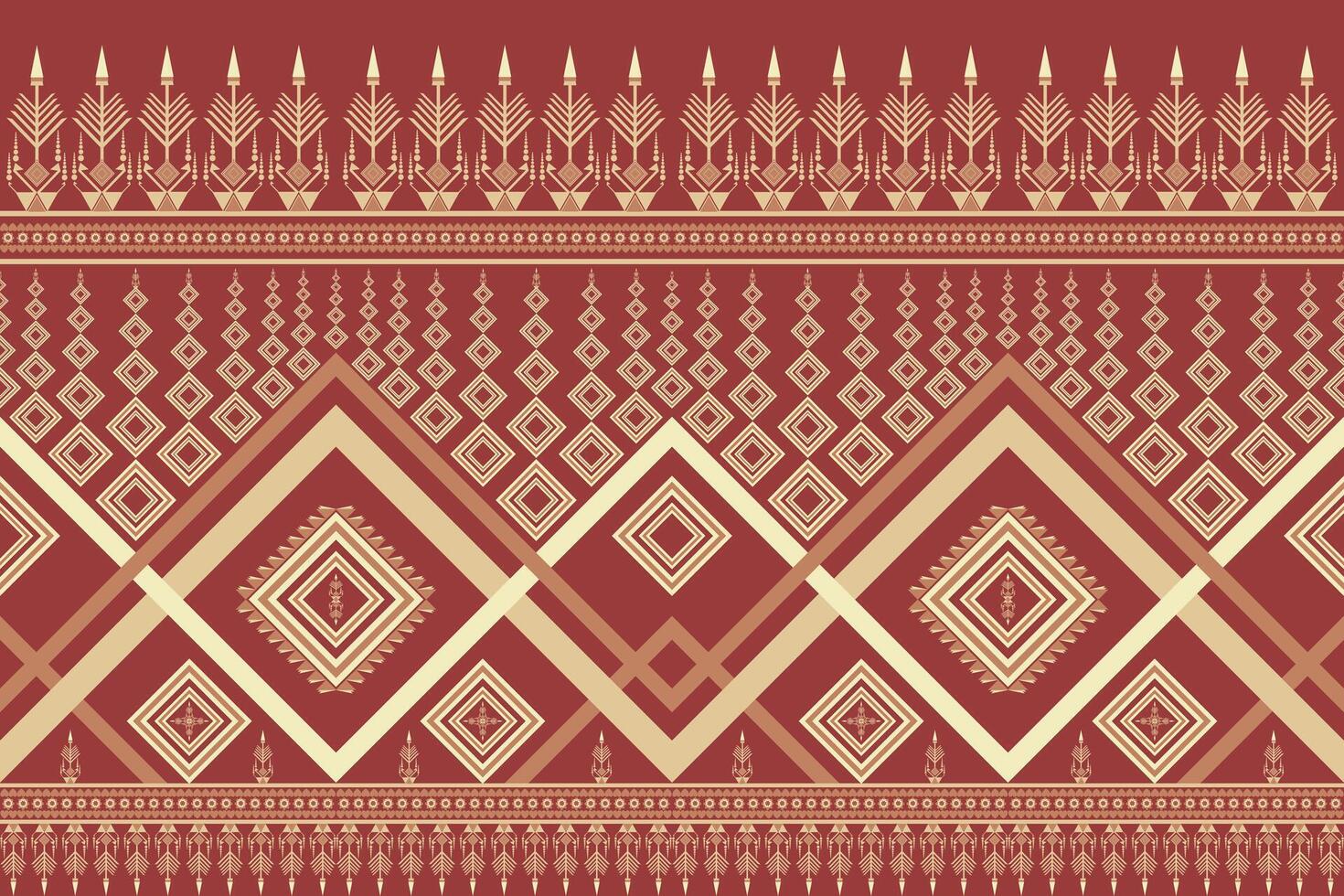 Tribal pattern seamless background. vector